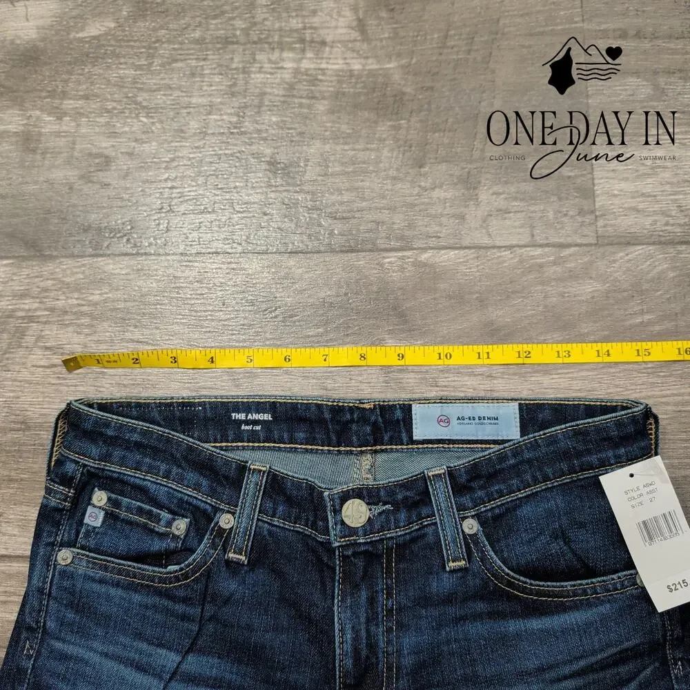 AG Adriano Goldschmied The Angel Boot Cut Jeans Size 4 (27)